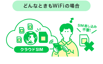 どんなときもWiFiの場合