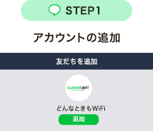 STEP1｜アカウントの追加