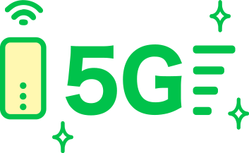 5G対応ルーターで快適通信！